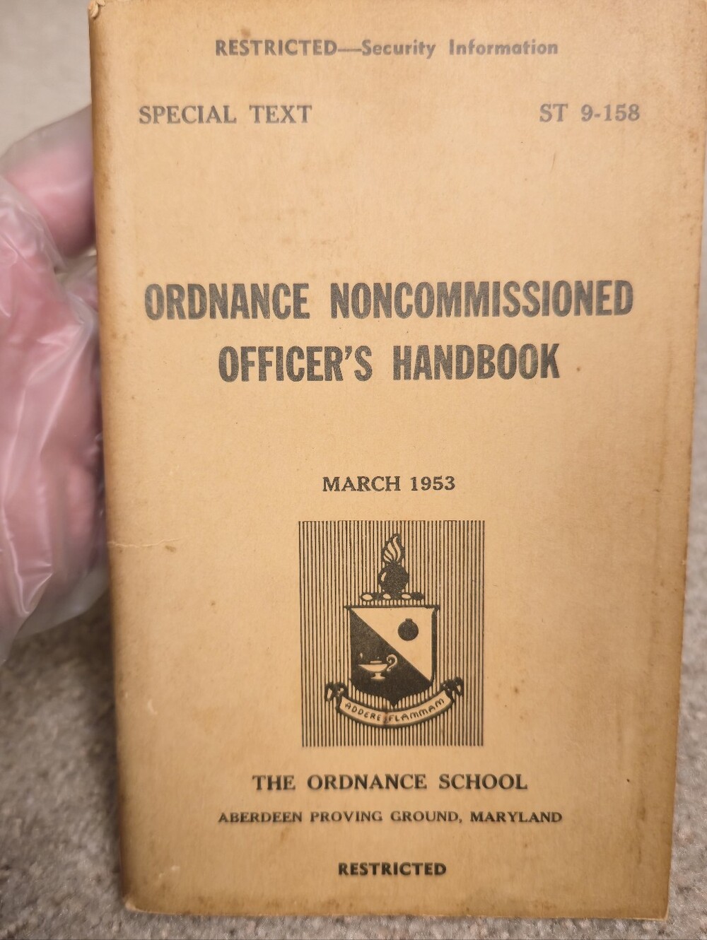 Original US Army Field Manuals 1947–1953 WWII/Korea Era